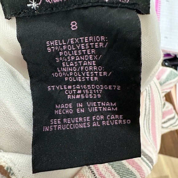 Striped Ruffle Dress - Picture 5 of 5